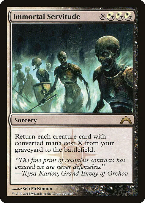 Immortal Servitude 220/249
