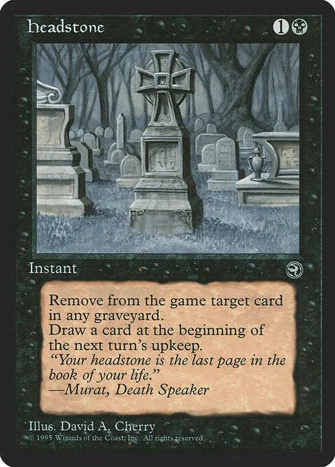Headstone 052/115