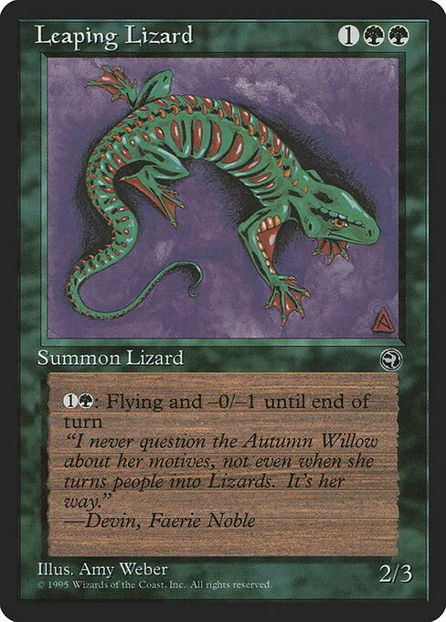 Leaping Lizard 090/115