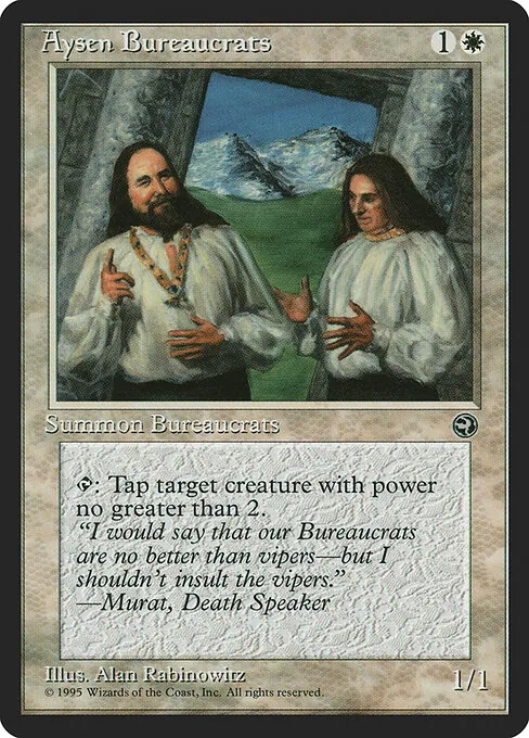 Aysen Bureaucrats 3a/115