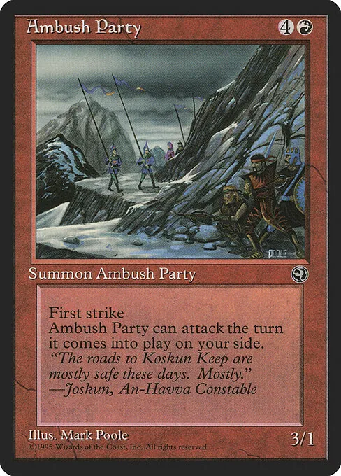 Ambush Party 63b/115