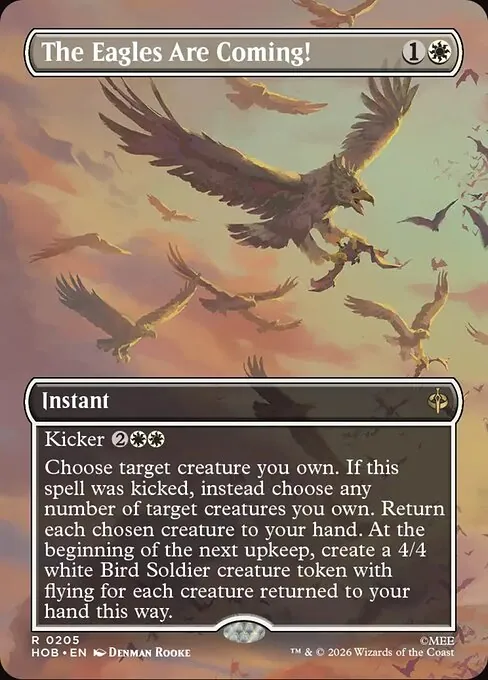 The Eagles Are Coming! 205/193