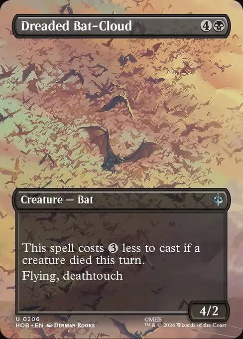 Dreaded Bat-Cloud 206/193