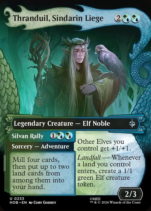 Thranduil, Sindarin Liege // Silvan Rally 233/193