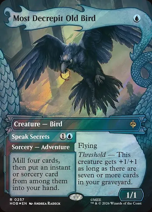 Most Decrepit Old Bird // Speak Secrets 257/193