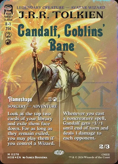 Gandalf, Goblins' Bane // Flameshape 278/193