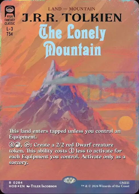 The Lonely Mountain 284/193