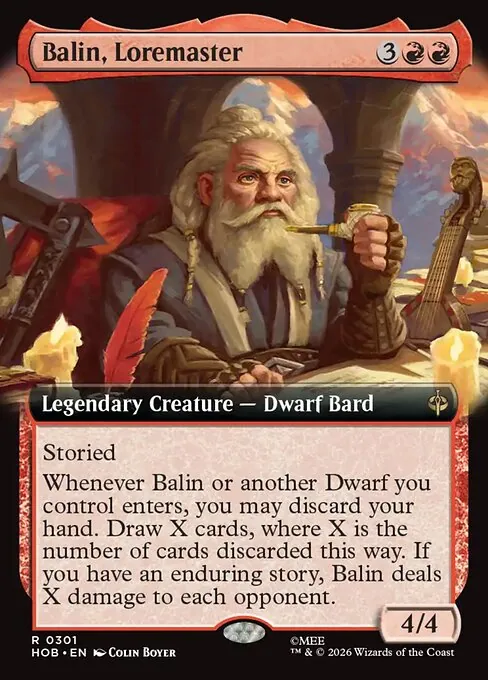 Balin, Loremaster 301/193