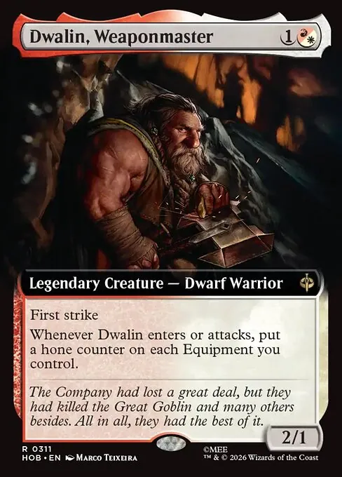 Dwalin, Weaponmaster 311/193