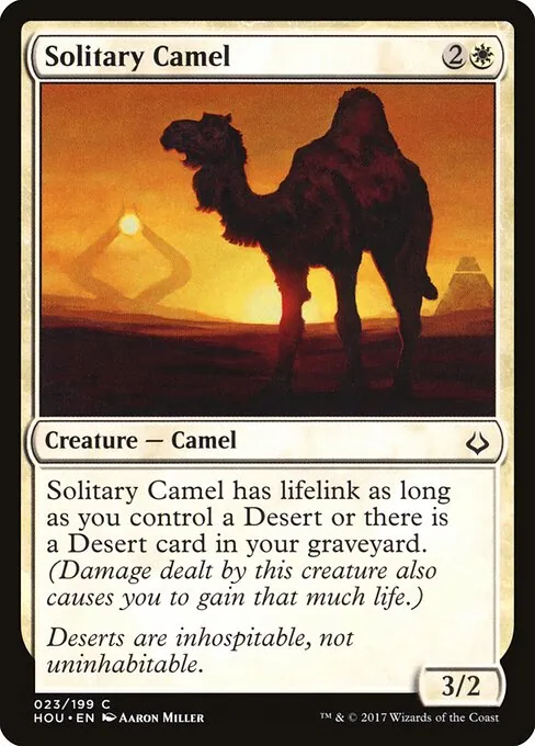 Solitary Camel 023/199