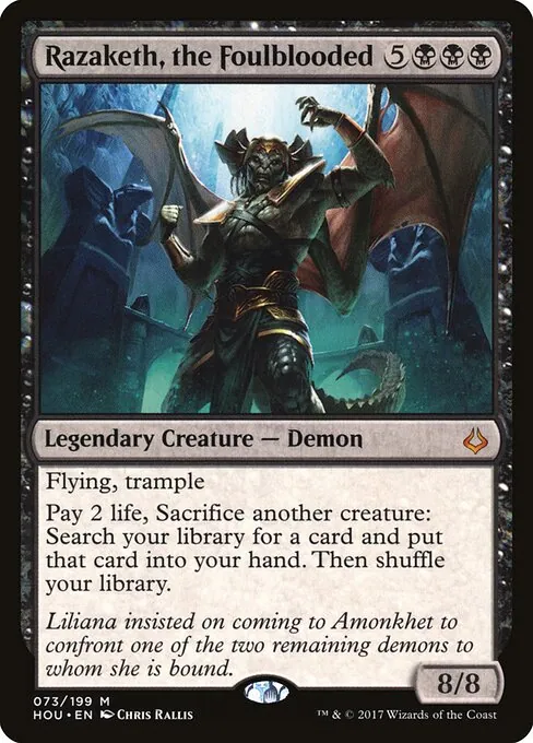 Razaketh, the Foulblooded 073/199