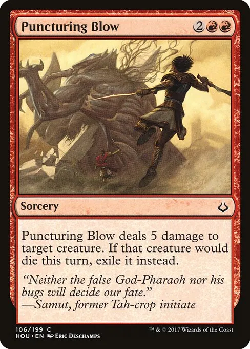 Puncturing Blow 106/199