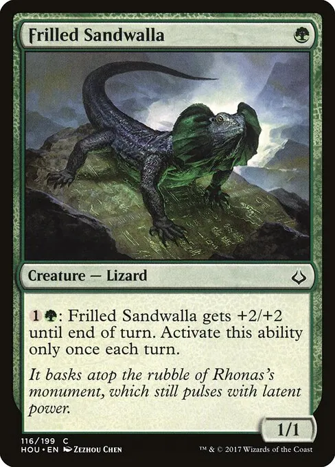 Frilled Sandwalla 116/199