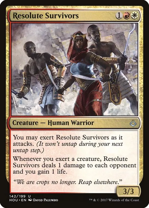 Resolute Survivors 142/199