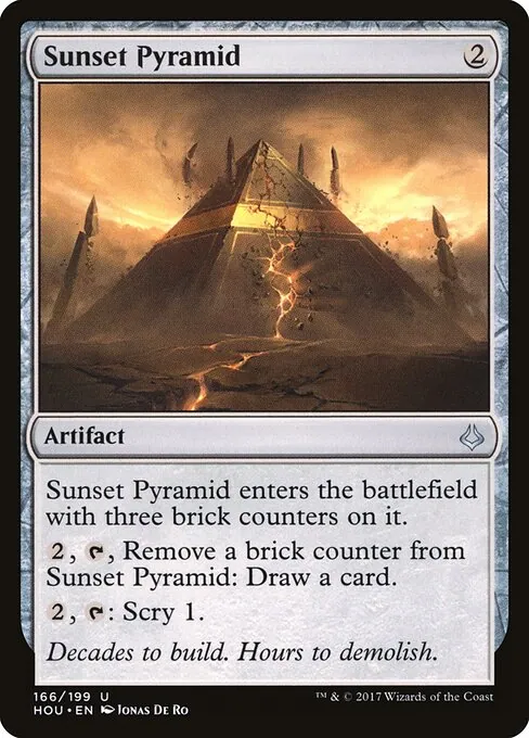 Sunset Pyramid 166/199