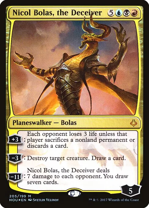 Nicol Bolas, the Deceiver 205/199