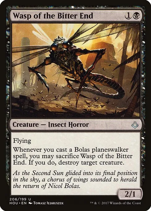 Wasp of the Bitter End 206/199