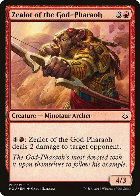 Zealot of the God-Pharaoh 207/199