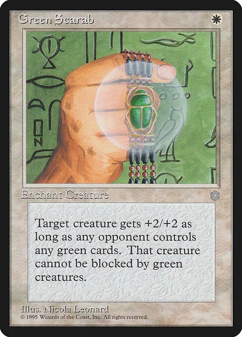 Green Scarab 028/399