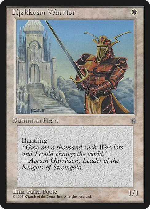 Kjeldoran Warrior 041/399