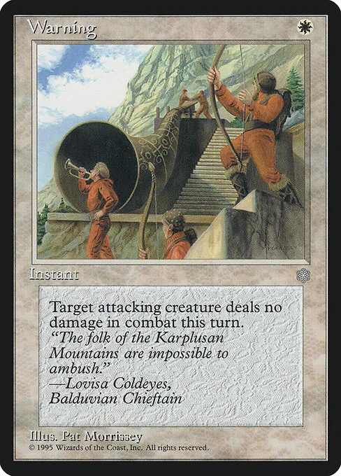 Warning 055/399