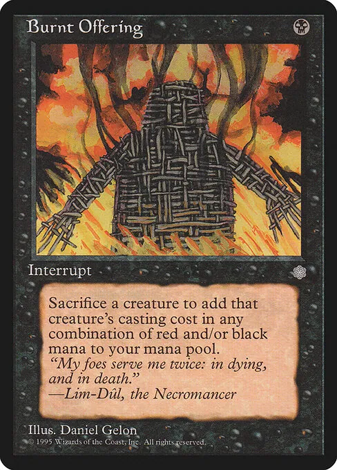 Burnt Offering 116/399