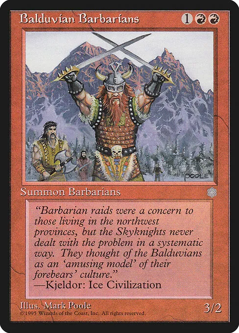 Balduvian Barbarians 172/399