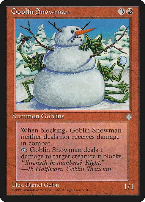 Goblin Snowman 191/399