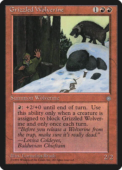 Grizzled Wolverine 192/399