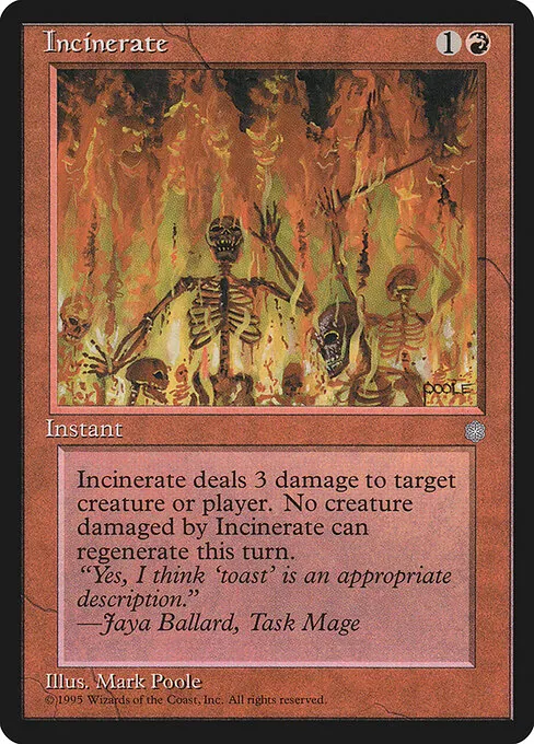 Incinerate 194/399