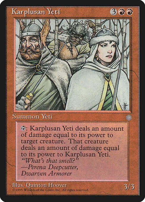 Karplusan Yeti 197/399