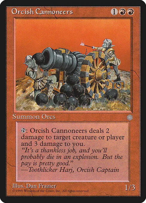 Orcish Cannoneers 205/399