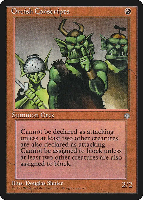 Orcish Conscripts 206/399