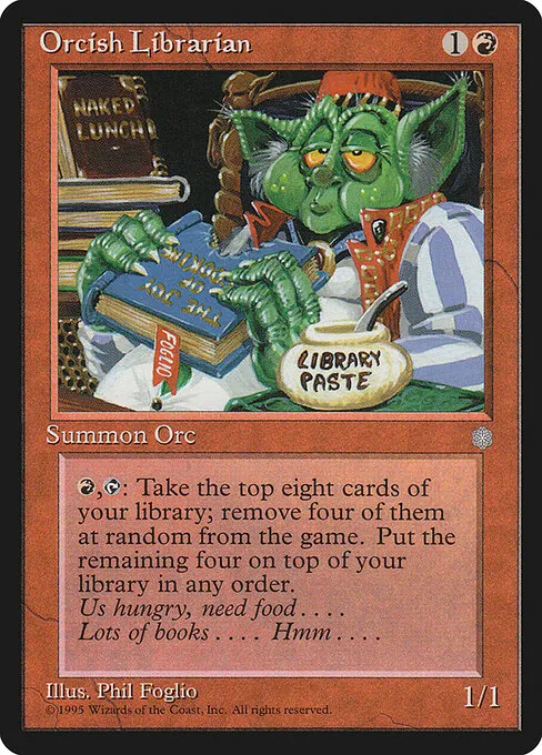 Orcish Librarian 209/399