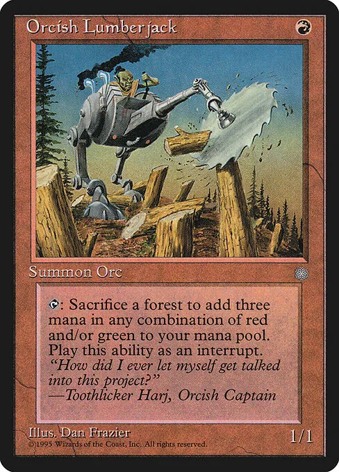 Orcish Lumberjack 210/399