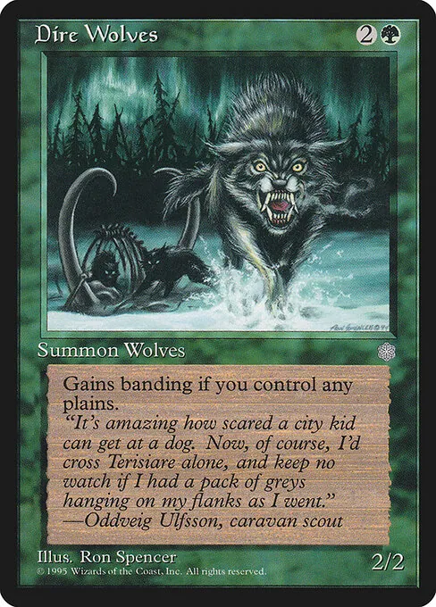 Dire Wolves 230/399