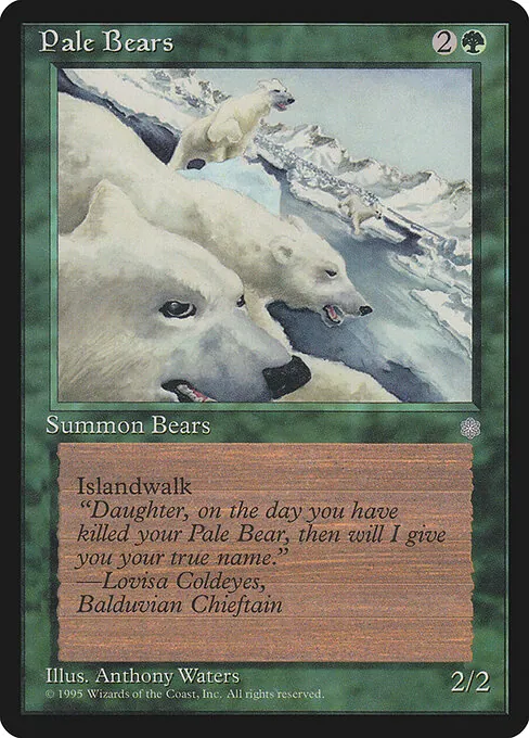 Pale Bears 256/399