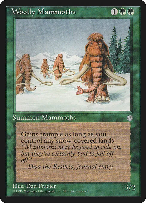 Woolly Mammoths 278/399