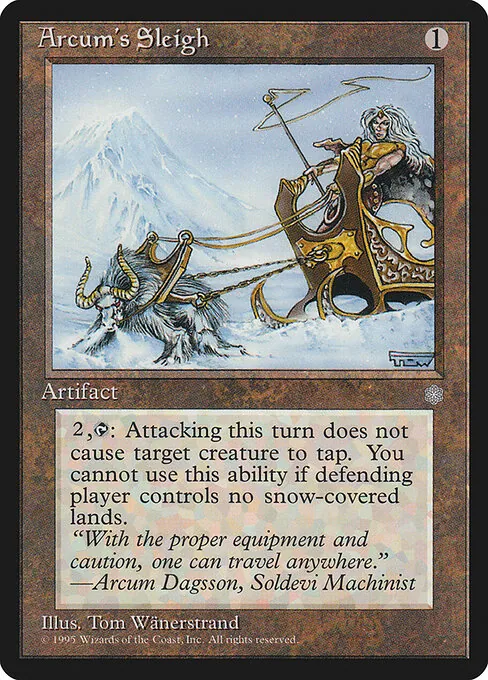 Arcum's Sleigh 309/399