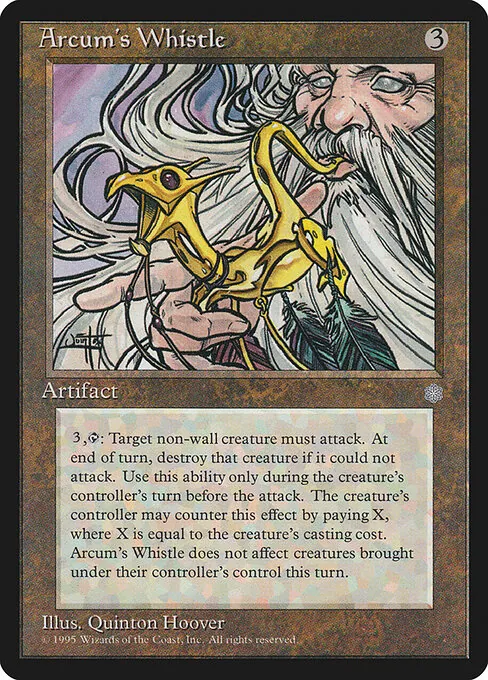 Arcum's Whistle 311/399