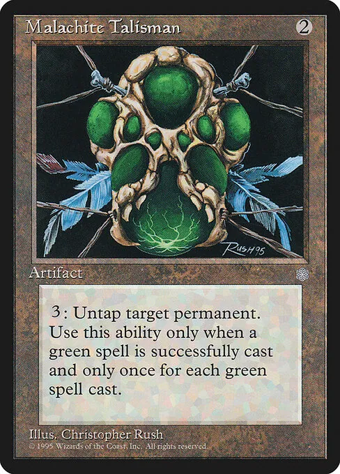 Malachite Talisman 328/399