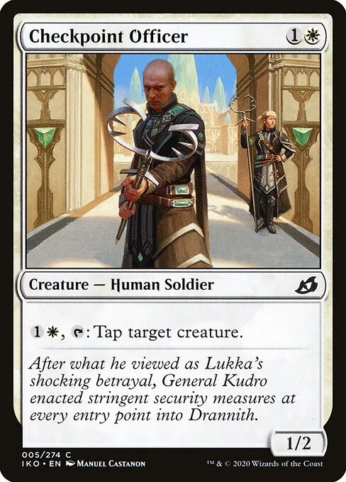 Checkpoint Officer 005/274