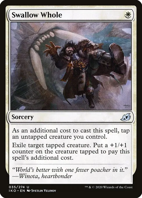 Swallow Whole 035/274