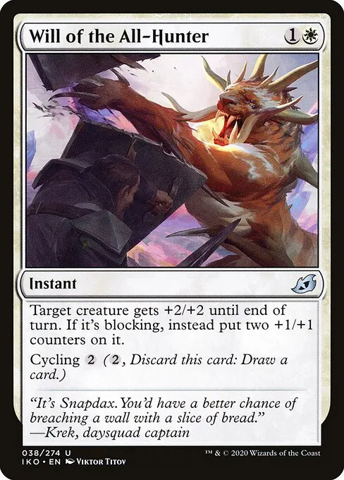 Will of the All-Hunter 038/274