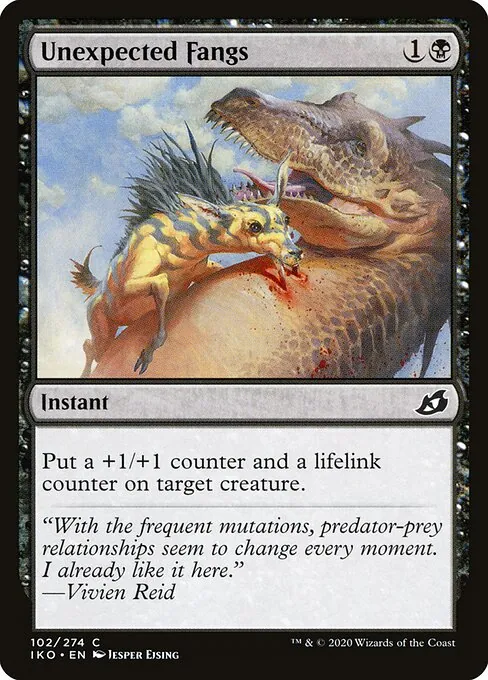 Unexpected Fangs 102/274
