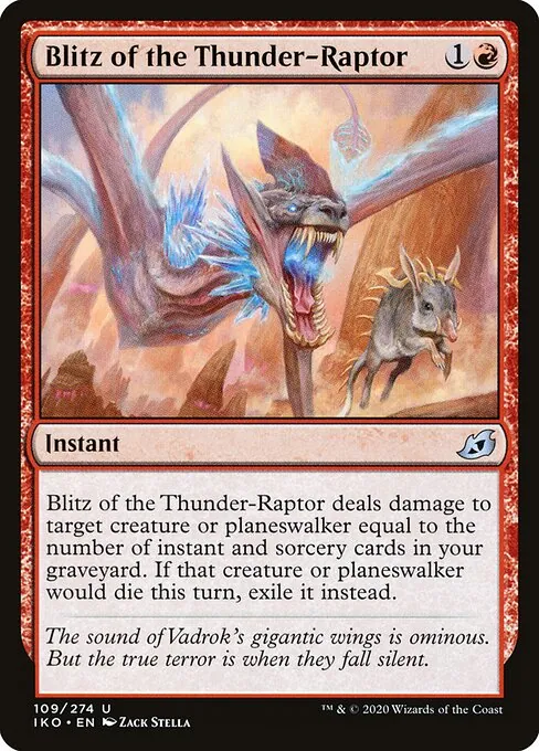Blitz of the Thunder-Raptor 109/274