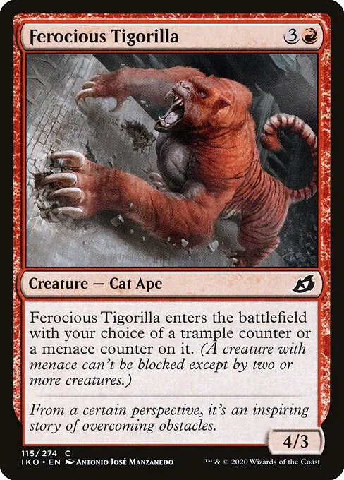 Ferocious Tigorilla 115/274