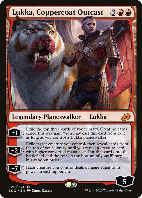 Lukka, Coppercoat Outcast 125/274