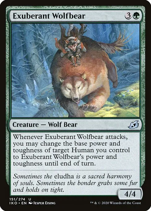 Exuberant Wolfbear 151/274