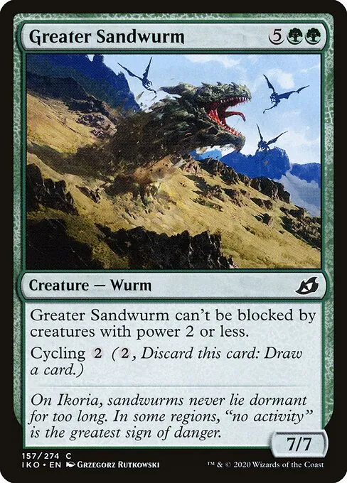 Greater Sandwurm 157/274